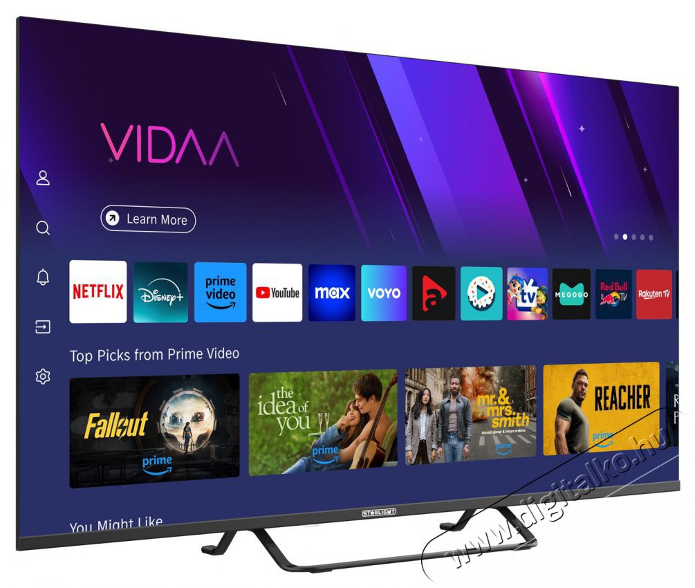 Star-Light 43DM7600 Smart LED Telev&iacute;zi&oacute;, 109 cm, 4K Ultra HD Telev&iacute;zi&oacute;k - LED telev&iacute;zi&oacute; - UHD 4K felbont&aacute;s&uacute; - 500876