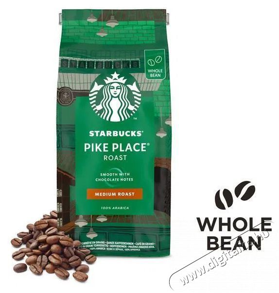 STARBUCKS Pike Place Espresso Roast, 450 g Konyhai term&eacute;kek - K&aacute;v&eacute;főző / k&aacute;v&eacute;&ouml;rlő / kieg&eacute;sz&iacute;tő - K&aacute;v&eacute; kapszula / pod / szemes / őr&ouml;lt k&aacute;v&eacute; - 503781