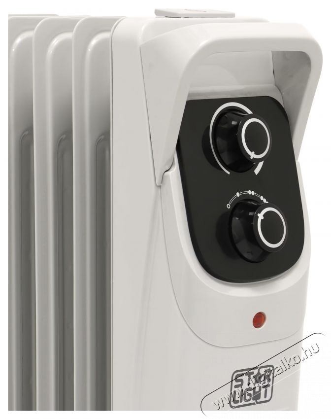 Star-Light YOH9 elektromos radi&aacute;tor, 2000W, 9 elem, 3 fokozat, biztons&aacute;gi termoszt&aacute;t, &aacute;ll&iacute;that&oacute; termoszt&aacute;t, 5 olajcsatorna, Sz&uuml;rke H&aacute;ztart&aacute;s / Otthon / K&uuml;lt&eacute;r - Fűt&eacute;s - Hősug&aacute;rz&oacute; / fűtőtest - 537370