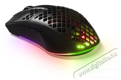STEELSERIES Aerox 3 (2022) Onyx wireless fekete optikai gamer eg&eacute;r Iroda &eacute;s sz&aacute;m&iacute;t&aacute;stechnika - Eg&eacute;r - Vezet&eacute;k n&eacute;lk&uuml;li eg&eacute;r - 396012