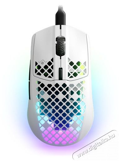 STEELSERIES Aerox 3 (2022) Snow feh&eacute;r optikai gamer eg&eacute;r Iroda &eacute;s sz&aacute;m&iacute;t&aacute;stechnika - Eg&eacute;r - Vezet&eacute;kes eg&eacute;r - 396049