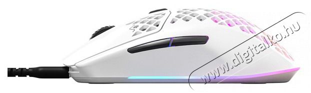 STEELSERIES Aerox 3 (2022) Snow feh&eacute;r optikai gamer eg&eacute;r Iroda &eacute;s sz&aacute;m&iacute;t&aacute;stechnika - Eg&eacute;r - Vezet&eacute;kes eg&eacute;r - 396049