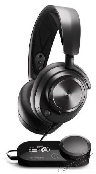 STEELSERIES Arctis Nova Pro X fekete gamer headset Audio-Video / Hifi / Multim&eacute;dia - F&uuml;l &eacute;s Fejhallgat&oacute;k - Fejhallgat&oacute; mikrofonnal / headset - 398048