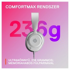 STEELSERIES Arctis Nova 1 gamer headset - Feh&eacute;r Audio-Video / Hifi / Multim&eacute;dia - F&uuml;l &eacute;s Fejhallgat&oacute;k - Fejhallgat&oacute; mikrofonnal / headset - 457493