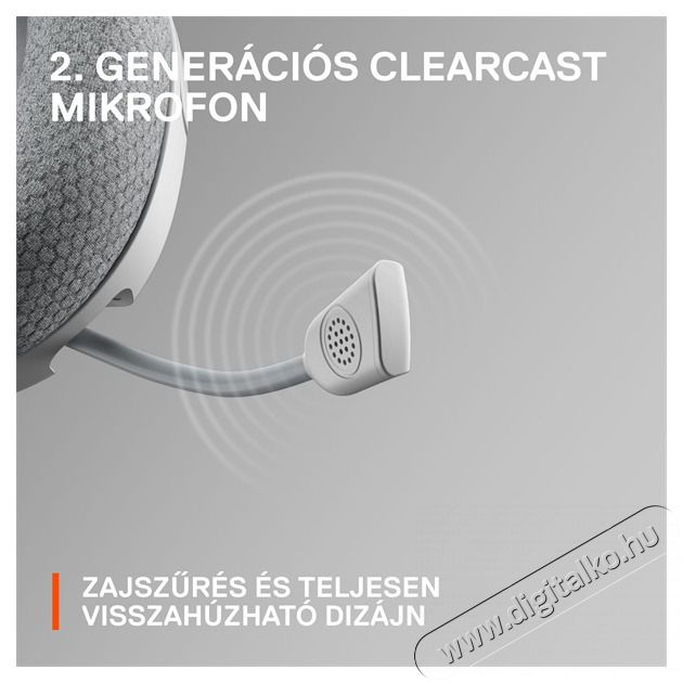 STEELSERIES Arctis Nova 1 gamer headset - Feh&eacute;r Audio-Video / Hifi / Multim&eacute;dia - F&uuml;l &eacute;s Fejhallgat&oacute;k - Fejhallgat&oacute; mikrofonnal / headset - 457493