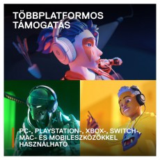 STEELSERIES Arctis Nova 1 gamer headset - Feh&eacute;r Audio-Video / Hifi / Multim&eacute;dia - F&uuml;l &eacute;s Fejhallgat&oacute;k - Fejhallgat&oacute; mikrofonnal / headset - 457493