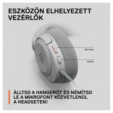STEELSERIES Arctis Nova 1 gamer headset - Feh&eacute;r Audio-Video / Hifi / Multim&eacute;dia - F&uuml;l &eacute;s Fejhallgat&oacute;k - Fejhallgat&oacute; mikrofonnal / headset - 457493