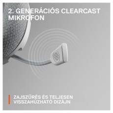 STEELSERIES Arctis Nova 1P feh&eacute;r gamer headset Audio-Video / Hifi / Multim&eacute;dia - F&uuml;l &eacute;s Fejhallgat&oacute;k - Fejhallgat&oacute; mikrofonnal / headset - 457495