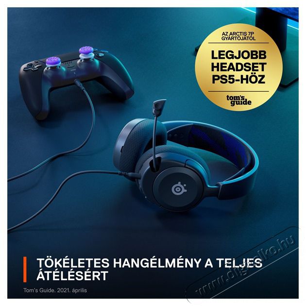 STEELSERIES Arctis Nova 1P fekete gamer headset Audio-Video / Hifi / Multim&eacute;dia - F&uuml;l &eacute;s Fejhallgat&oacute;k - Fejhallgat&oacute; mikrofonnal / headset - 457494