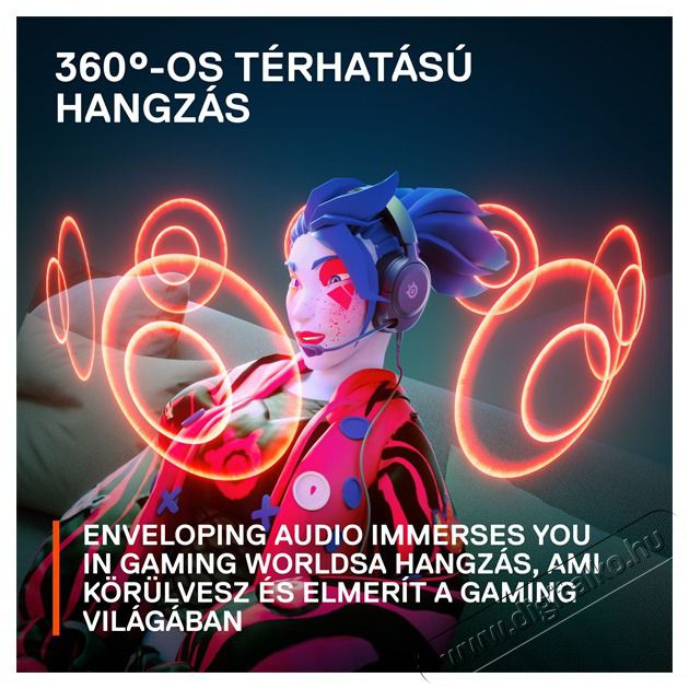 STEELSERIES Arctis Nova 1P fekete gamer headset Audio-Video / Hifi / Multim&eacute;dia - F&uuml;l &eacute;s Fejhallgat&oacute;k - Fejhallgat&oacute; mikrofonnal / headset - 457494