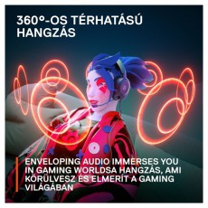 STEELSERIES Arctis Nova 1P fekete gamer headset Audio-Video / Hifi / Multim&eacute;dia - F&uuml;l &eacute;s Fejhallgat&oacute;k - Fejhallgat&oacute; mikrofonnal / headset - 457494