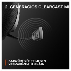 STEELSERIES Arctis Nova 1P fekete gamer headset Audio-Video / Hifi / Multim&eacute;dia - F&uuml;l &eacute;s Fejhallgat&oacute;k - Fejhallgat&oacute; mikrofonnal / headset - 457494