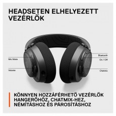 STEELSERIES Arctis Nova 7 vezet&eacute;k n&eacute;lk&uuml;li fekete gamer headset Audio-Video / Hifi / Multim&eacute;dia - F&uuml;l &eacute;s Fejhallgat&oacute;k - Fejhallgat&oacute; mikrofonnal / headset - 457497