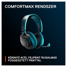STEELSERIES Arctis Nova 7P vezet&eacute;k n&eacute;lk&uuml;li k&eacute;k-fekete gamer headset Audio-Video / Hifi / Multim&eacute;dia - F&uuml;l &eacute;s Fejhallgat&oacute;k - Fejhallgat&oacute; mikrofonnal / headset - 457498