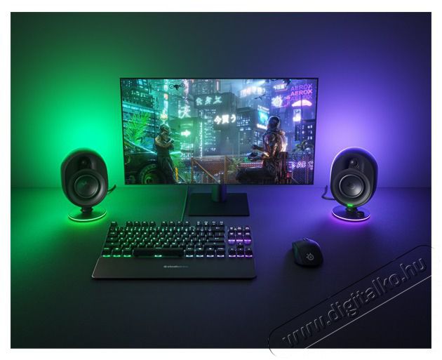 STEELSERIES Arena 7 2.1 fekete hangsz&oacute;r&oacute; Aut&oacute;hifi / Aut&oacute; felszerel&eacute;s - Aut&oacute; hangsug&aacute;rz&oacute; - Hangsz&oacute;r&oacute; - 468226