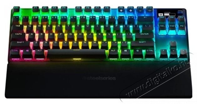 STEELSERIES Apex Pro TKL (2023) USB wireless ENG fekete gamer mechanikus billentyűzet Iroda &eacute;s sz&aacute;m&iacute;t&aacute;stechnika - Billentyűzet / billentyűzet szett - Vezet&eacute;k n&eacute;lk&uuml;li - 478166