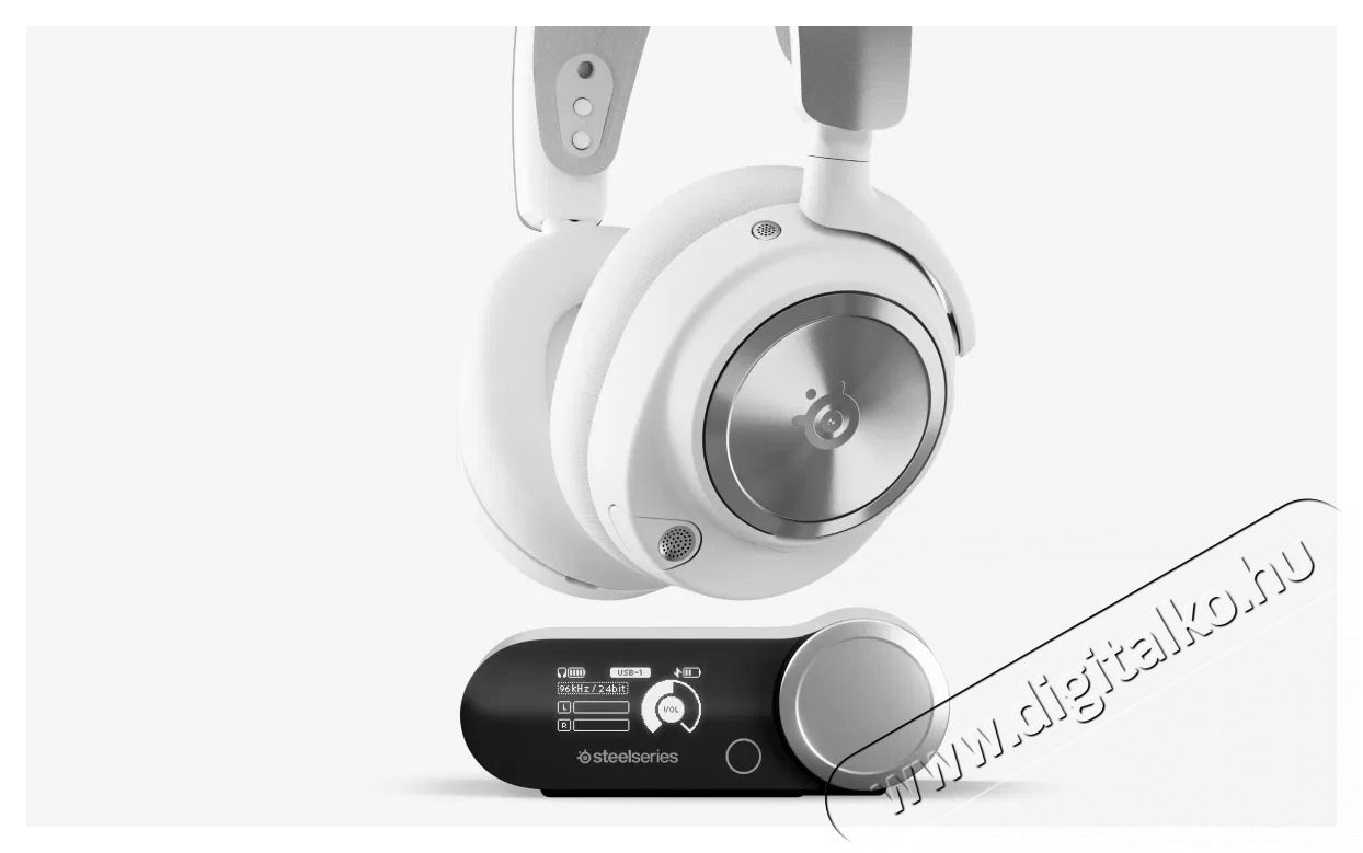 STEELSERIES Arctis Nova Pro WL P White Audio-Video / Hifi / Multim&eacute;dia - F&uuml;l &eacute;s Fejhallgat&oacute;k - Fejhallgat&oacute; - 510296