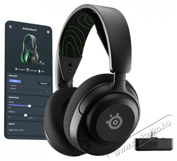 STEELSERIES Arctis Nova 5X Audio-Video / Hifi / Multim&eacute;dia - F&uuml;l &eacute;s Fejhallgat&oacute;k - Fejhallgat&oacute; - 510287