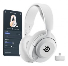 STEELSERIES Arctis Nova 5 Wireless Bluetooth Gaming feh&eacute;r headset Audio-Video / Hifi / Multim&eacute;dia - F&uuml;l &eacute;s Fejhallgat&oacute;k - Fejhallgat&oacute; mikrofonnal / headset - 516108