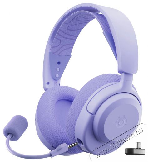 STEELSERIES Arctis Nova 3PW Lavender Audio-Video / Hifi / Multim&eacute;dia - F&uuml;l &eacute;s Fejhallgat&oacute;k - Fejhallgat&oacute; mikrofonnal / headset - 519200
