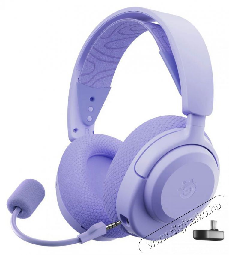STEELSERIES Arctis Nova 3XW Lavender Audio-Video / Hifi / Multim&eacute;dia - F&uuml;l &eacute;s Fejhallgat&oacute;k - Fejhallgat&oacute; mikrofonnal / headset - 519202