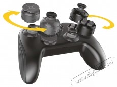 Steelplay Modular Wireless kontroller + 2 tov&aacute;bbi tok, kompatibilis: Nintendo Switch, PC, Android Iroda &eacute;s sz&aacute;m&iacute;t&aacute;stechnika - J&aacute;t&eacute;k konzol - Kontroller - 534696