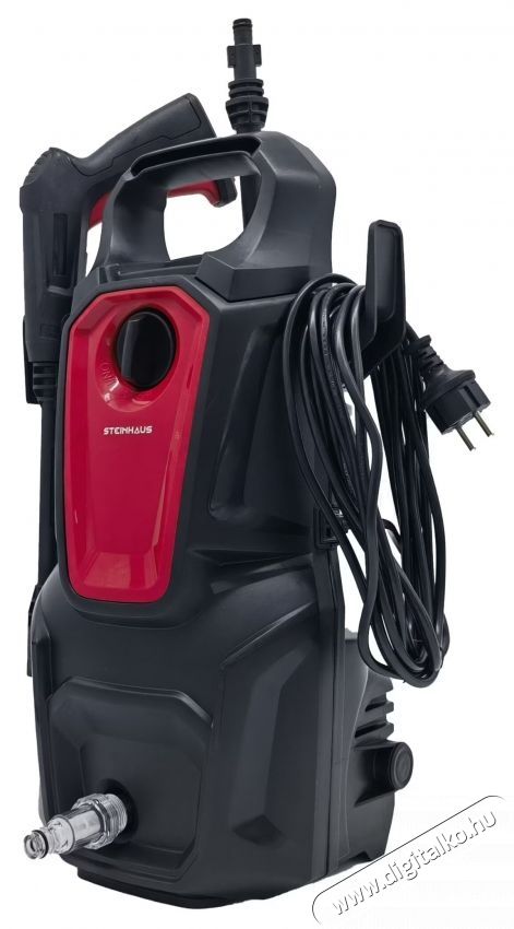 Steinhaus PRO-HPC14N magasnyom&aacute;s&uacute; mos&oacute;, 1400 W, 110bar, 306l/h, 5m-es t&ouml;mlő H&aacute;ztart&aacute;s / Otthon / K&uuml;lt&eacute;r - Tiszt&iacute;t&oacute; / mos&oacute; - Nagynyom&aacute;s&uacute; mos&oacute; - 535776