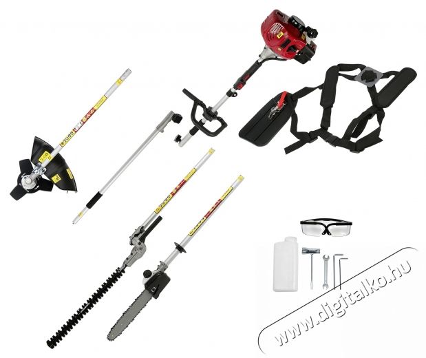 Steinhaus PRO-MT430 Multifunkcion&aacute;lis kerti g&eacute;p, 1350 W, 1.6 LE, 42.7 cc H&aacute;ztart&aacute;s / Otthon / K&uuml;lt&eacute;r - K&uuml;lt&eacute;r / kerti term&eacute;k / grill - Egy&eacute;b kerti g&eacute;p - 535780