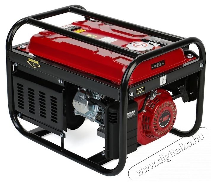 Steinhaus PRO-GEN3150 Gener&aacute;tor, 3150 W fesz&uuml;lts&eacute;gstabiliz&aacute;torral, benzin, auton&oacute;mia 9.8 h H&aacute;ztart&aacute;s / Otthon / K&uuml;lt&eacute;r - Szersz&aacute;m - &Aacute;ramfejlesztő - 537392