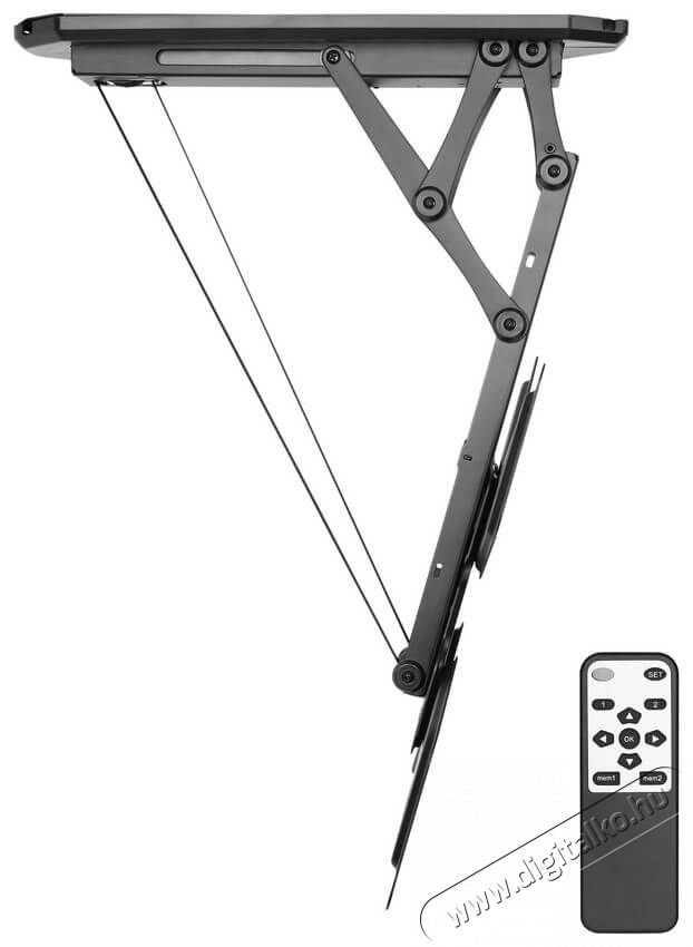 Stell SHO 8100 Motoros mennyez. TV-tart&oacute; STELL Tv kieg&eacute;sz&iacute;tők - Fali tart&oacute; / konzol - Mennyezeti tv tart&oacute; - 339220