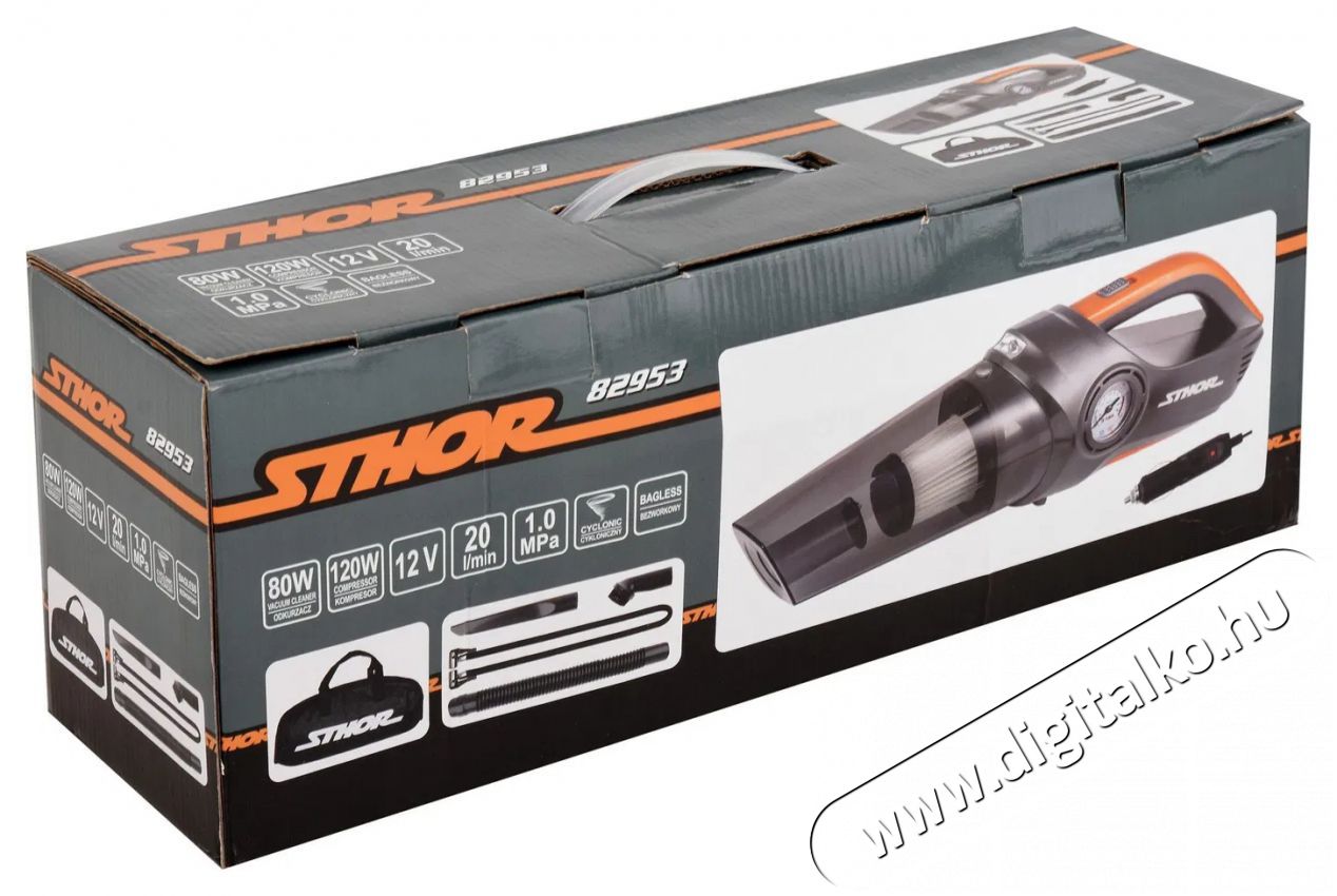 Sthor porsz&iacute;v&oacute; kompresszorral 80W H&aacute;ztart&aacute;s / Otthon / K&uuml;lt&eacute;r - Porsz&iacute;v&oacute; / takar&iacute;t&oacute;g&eacute;p - K&eacute;zi / &aacute;ll&oacute; porsz&iacute;v&oacute; - 519206