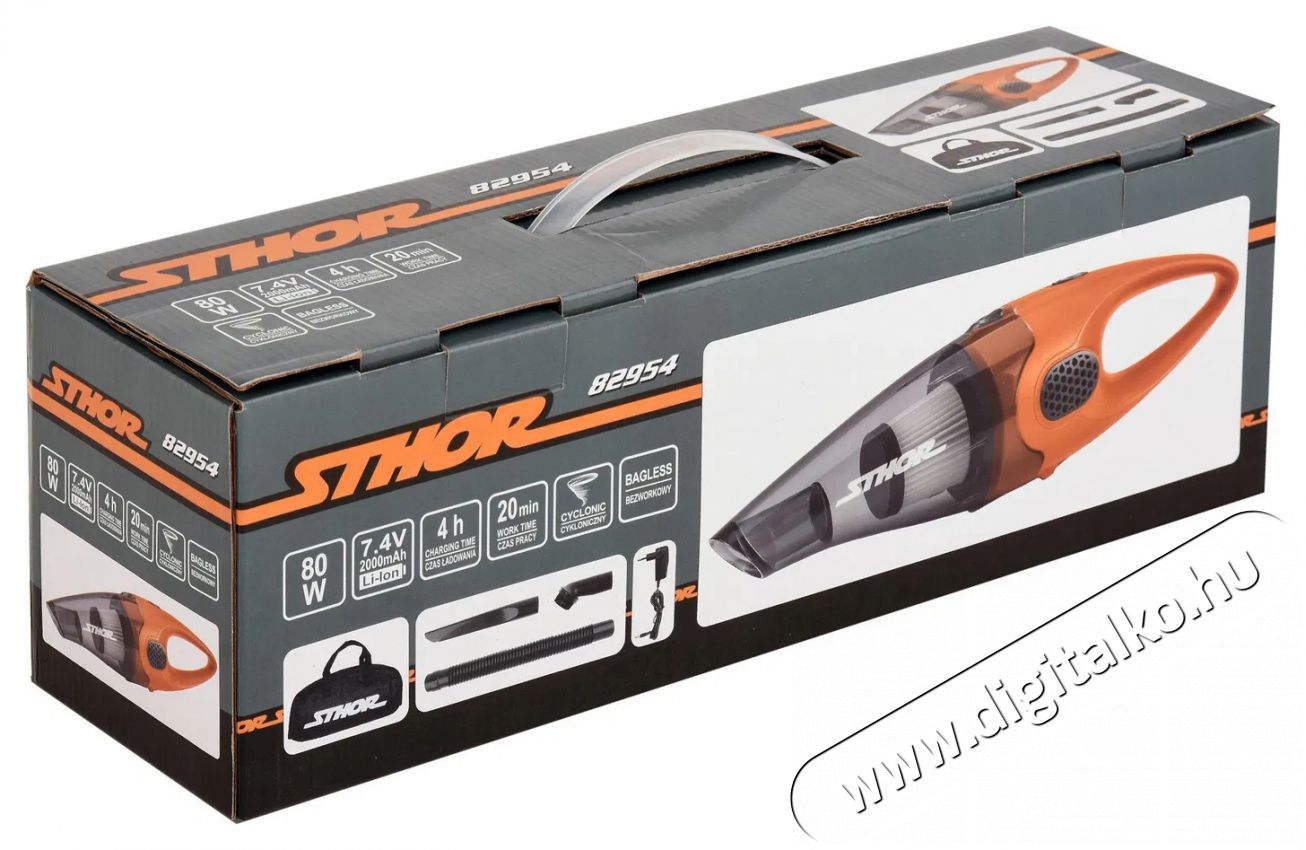 Sthor &uacute;jrat&ouml;lthető porsz&iacute;v&oacute; 80W H&aacute;ztart&aacute;s / Otthon / K&uuml;lt&eacute;r - Porsz&iacute;v&oacute; / takar&iacute;t&oacute;g&eacute;p - K&eacute;zi / &aacute;ll&oacute; porsz&iacute;v&oacute; - 519205