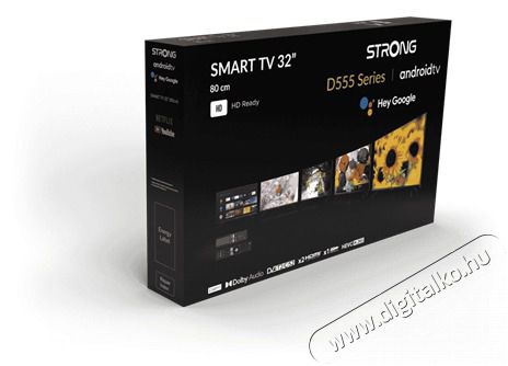 Strong SRT32HD5553 HD Android Smart LED TV Telev&iacute;zi&oacute;k - LED telev&iacute;zi&oacute; - 720p HD Ready felbont&aacute;s&uacute; - 474156
