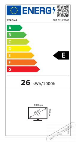 Strong SRT32HF2003 HD LED TV Telev&iacute;zi&oacute;k - LED telev&iacute;zi&oacute; - 720p HD Ready felbont&aacute;s&uacute; - 474157