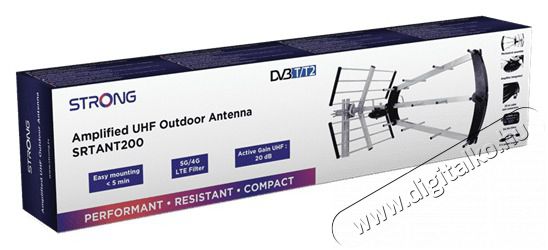 Strong SRTANT200 DVB-T/T2 k&uuml;lt&eacute;ri antenna Tv kieg&eacute;sz&iacute;tők - Antenna - K&uuml;lt&eacute;ri antenna - 497034