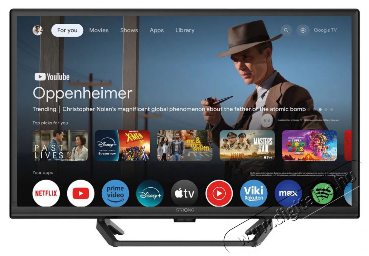 Strong 24  SRT24HG4723C Telev&iacute;zi&oacute;k - LED telev&iacute;zi&oacute; - 720p HD Ready felbont&aacute;s&uacute; - 506075