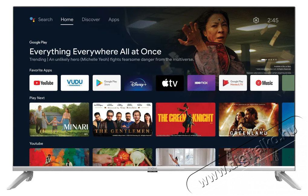 Strong 43  SRT43UD6593 Telev&iacute;zi&oacute;k - LED telev&iacute;zi&oacute; - UHD 4K felbont&aacute;s&uacute; - 506074