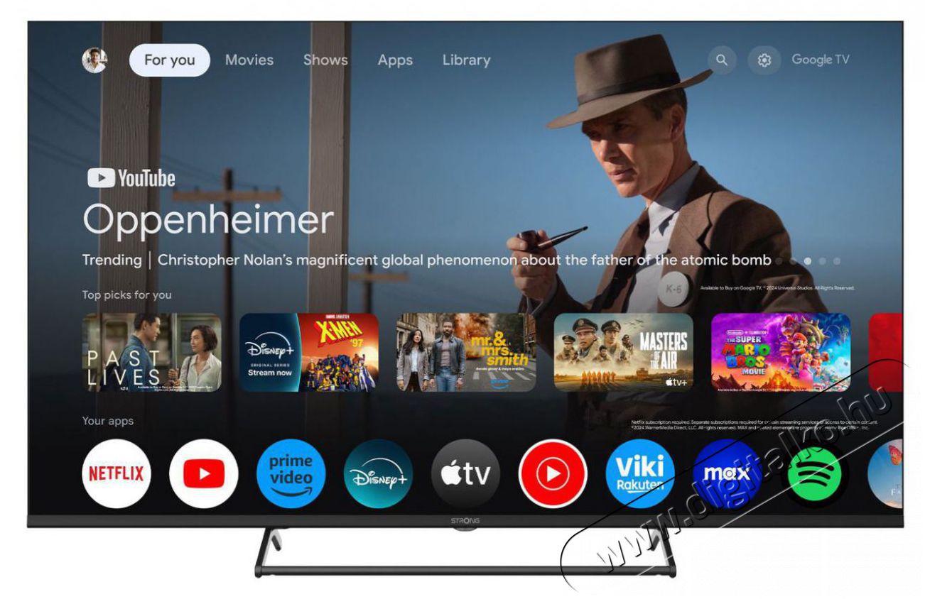 Strong 50  SRT50UG8773C Telev&iacute;zi&oacute;k - LED telev&iacute;zi&oacute; - UHD 4K felbont&aacute;s&uacute; - 506085