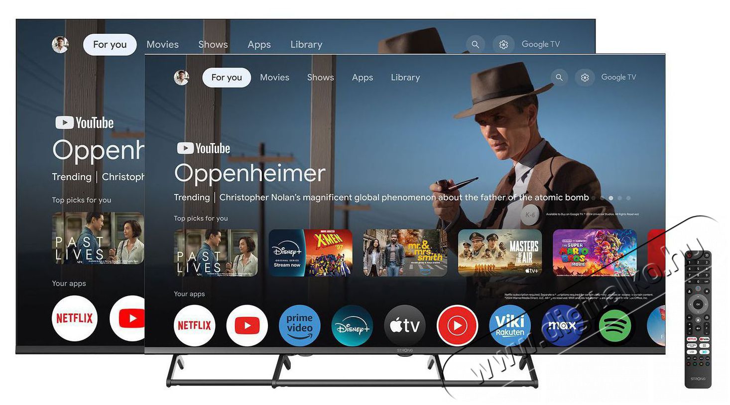 Strong 50  SRT50UG8773C Telev&iacute;zi&oacute;k - LED telev&iacute;zi&oacute; - UHD 4K felbont&aacute;s&uacute; - 506085