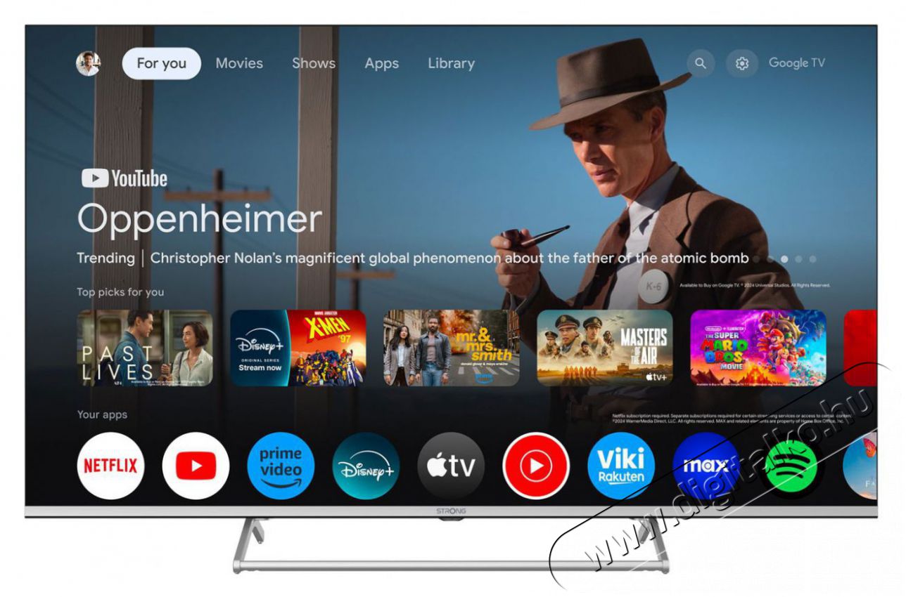 Strong 55  SRT55UG7773C Telev&iacute;zi&oacute;k - LED telev&iacute;zi&oacute; - UHD 4K felbont&aacute;s&uacute; - 506084