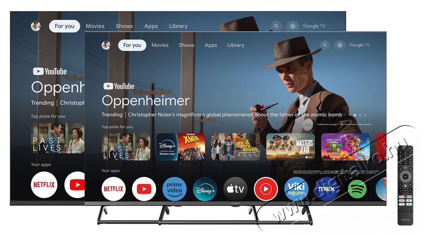 Strong 65  SRT65UG8773C Telev&iacute;zi&oacute;k - LED telev&iacute;zi&oacute; - UHD 4K felbont&aacute;s&uacute; - 506081