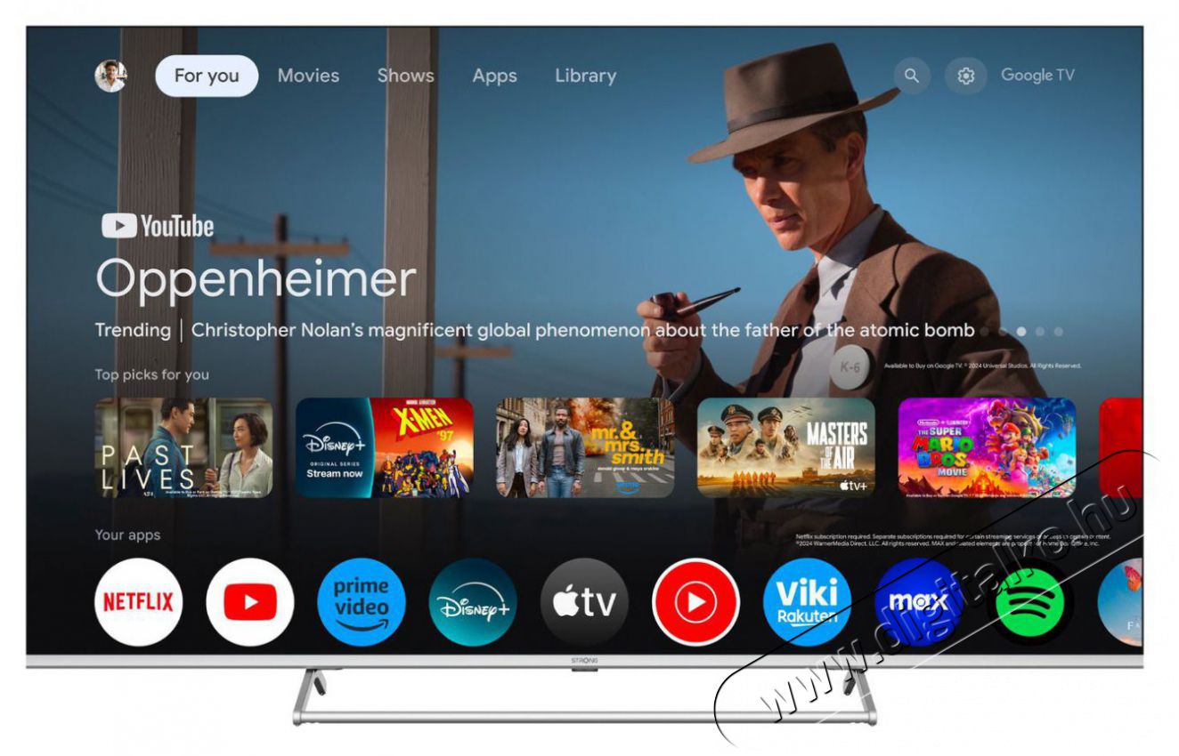 Strong 65  SRT65UG8773C Telev&iacute;zi&oacute;k - LED telev&iacute;zi&oacute; - UHD 4K felbont&aacute;s&uacute; - 506081