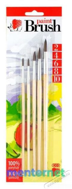 S&uuml;ni ICO S&uuml;ni 2/4/6/8/10 nat&uacute;r fanyelű 5db-os ecsetk&eacute;szlet Iroda &eacute;s sz&aacute;m&iacute;t&aacute;stechnika - Egy&eacute;b sz&aacute;m&iacute;t&aacute;stechnikai term&eacute;k - 404353