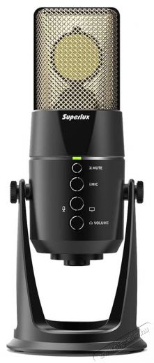 SUPERLUX L401U Fot&oacute;-Vide&oacute; kieg&eacute;sz&iacute;tők - Mikrofon - Mikrofon r&aacute;di&oacute;knak - 526259