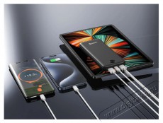 Swissten 30000 mAh Power Line II, fekete Mobil / Kommunik&aacute;ci&oacute; / Smart - Powerbank / K&uuml;lső akkumul&aacute;tor &eacute;s t&ouml;ltő - 530312