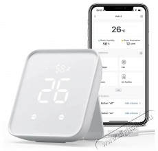 SwitchBot Hub 2 H&aacute;ztart&aacute;s / Otthon / K&uuml;lt&eacute;r - Okos otthon - Kieg&eacute;sz&iacute;tő - 508225
