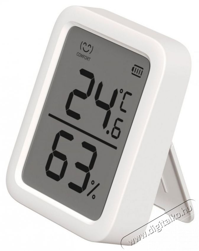 SwitchBot Thermometer &Hygrometer Plus H&aacute;ztart&aacute;s / Otthon / K&uuml;lt&eacute;r - Lak&aacute;sfelszerel&eacute;s - Hőm&eacute;rő / barom&eacute;ter - 519795