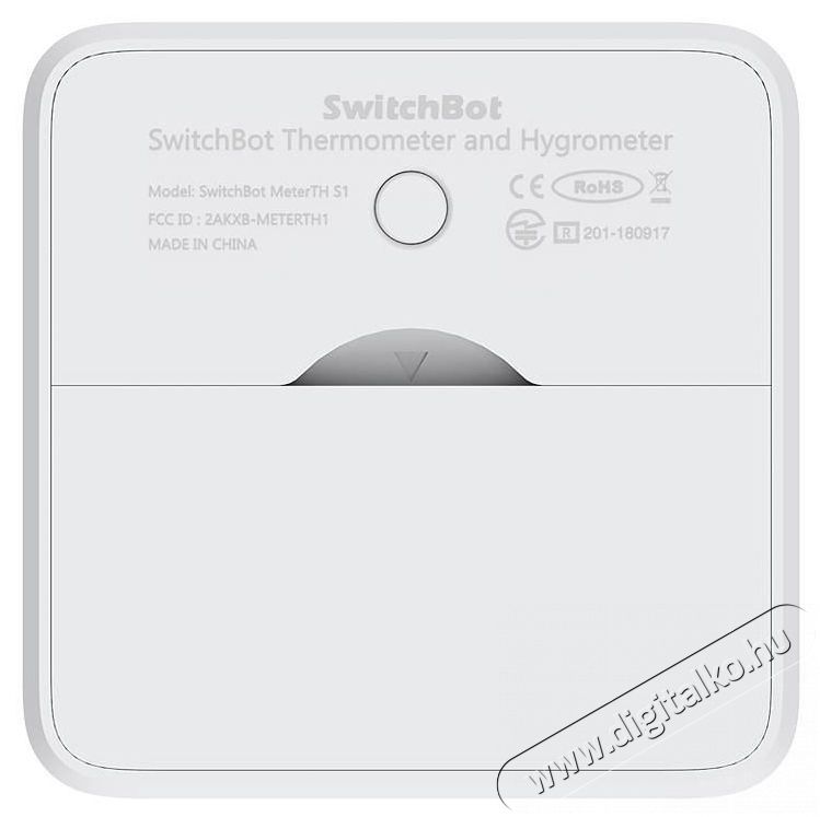 SwitchBot Thermometer & Hygrometer H&aacute;ztart&aacute;s / Otthon / K&uuml;lt&eacute;r - Lak&aacute;sfelszerel&eacute;s - Hőm&eacute;rő / barom&eacute;ter - 519794