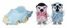 Sylvanian Families Baby pingvin ikrek aut&oacute;val H&aacute;ztart&aacute;s / Otthon / K&uuml;lt&eacute;r - J&aacute;t&eacute;k / Sport - J&aacute;t&eacute;kfigura - 532302