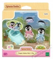 Sylvanian Families Baby pingvin ikrek aut&oacute;val H&aacute;ztart&aacute;s / Otthon / K&uuml;lt&eacute;r - J&aacute;t&eacute;k / Sport - J&aacute;t&eacute;kfigura - 532302